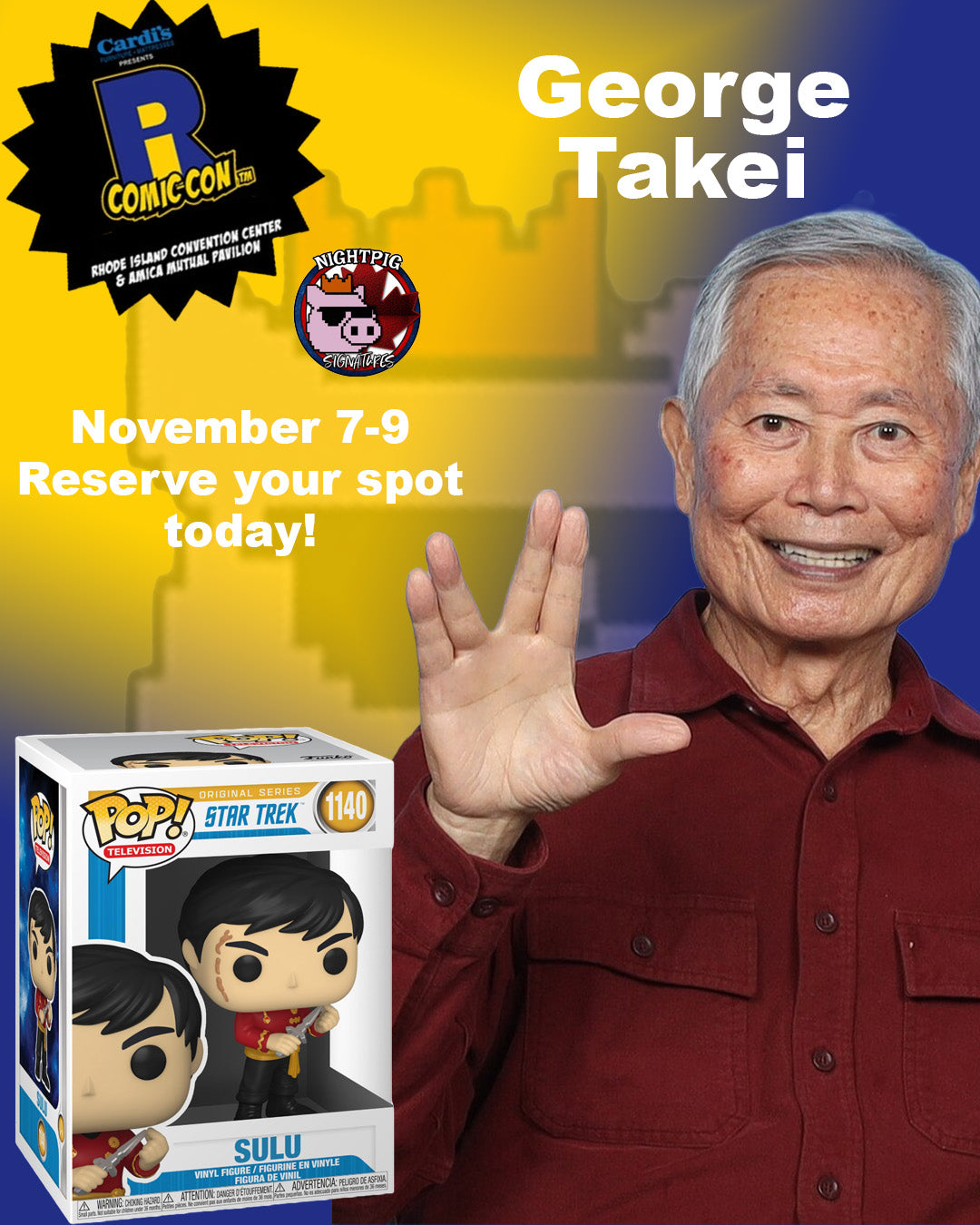 George Takei auto