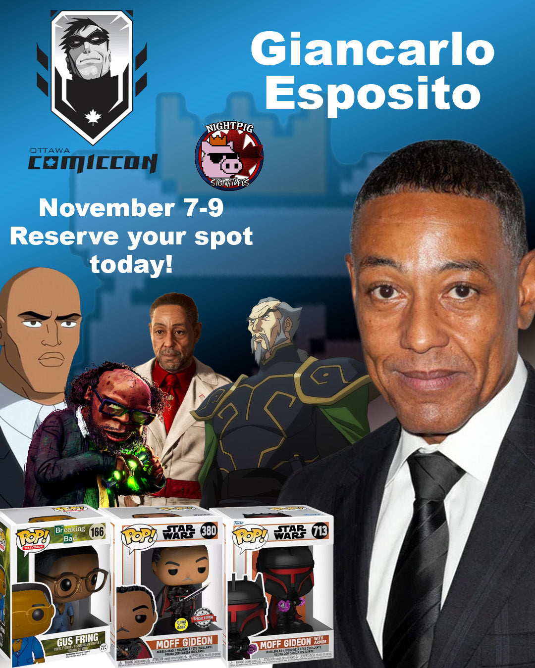 Giancarlo Esposito auto