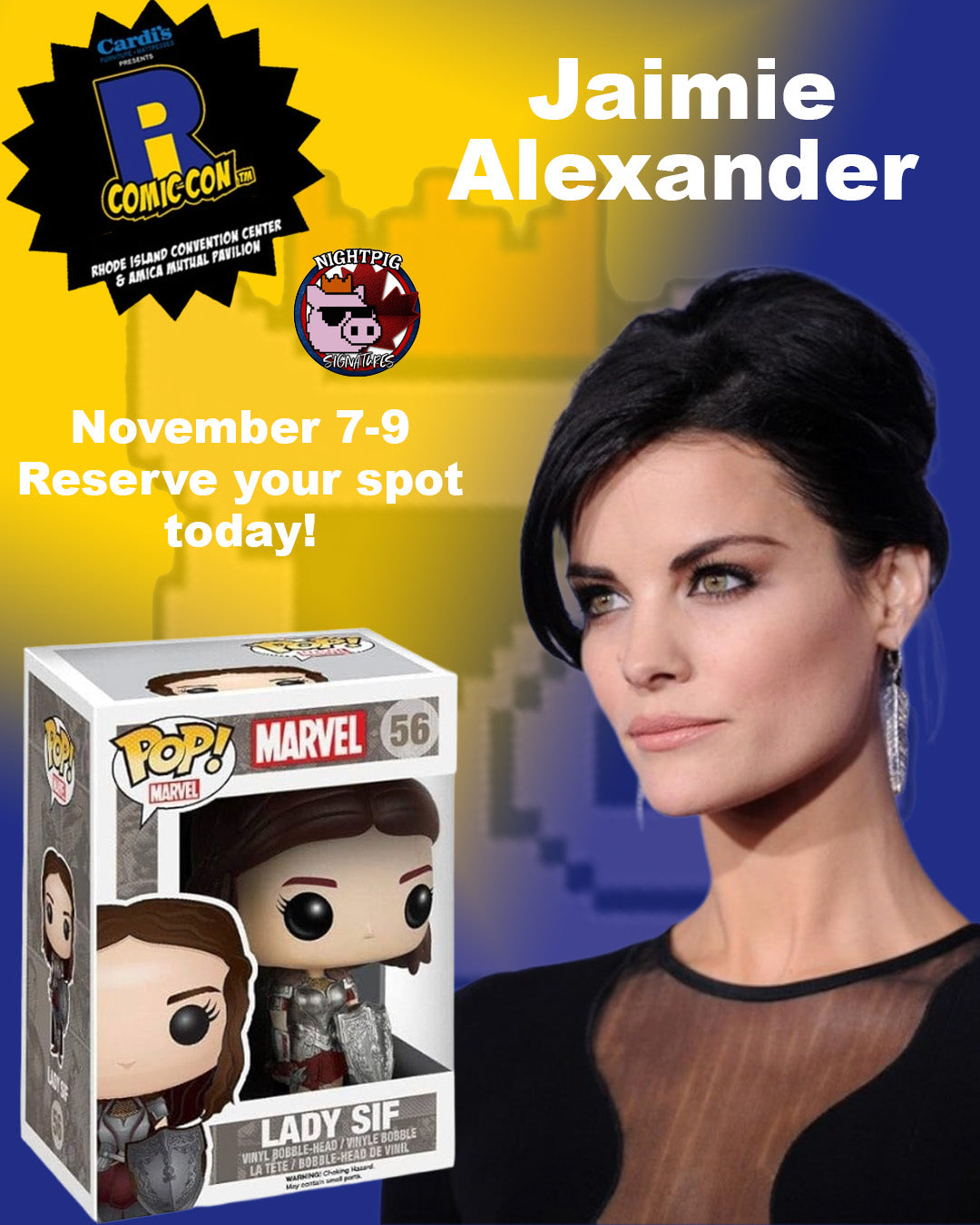 Jaimie Alexander auto