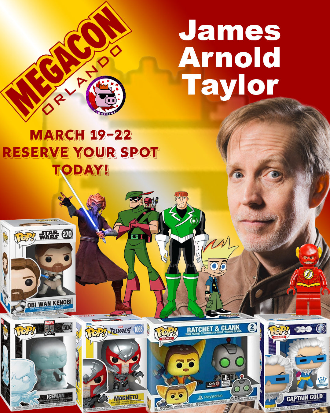 James Arnold Taylor auto
