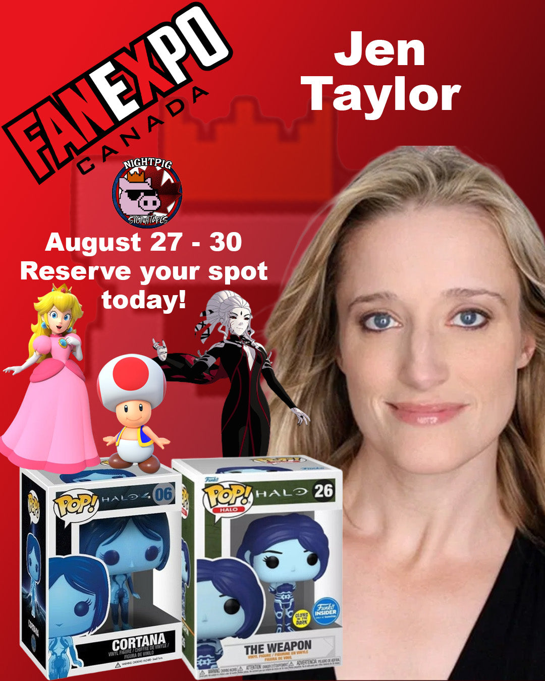 Jen Taylor auto