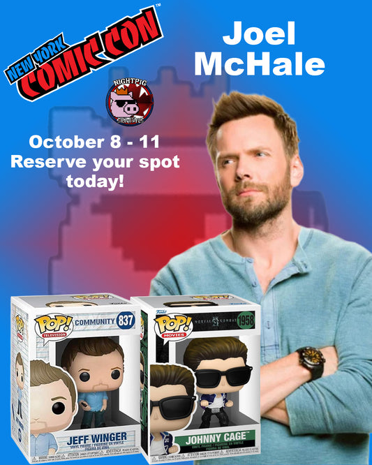 Joel McHale auto