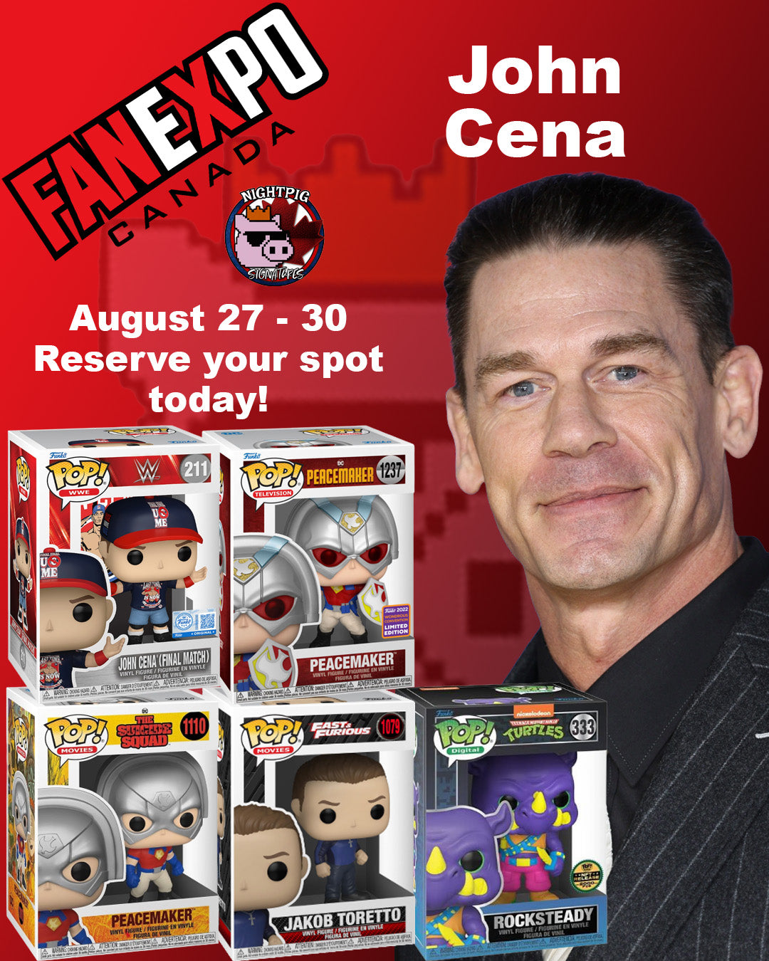 John Cena auto