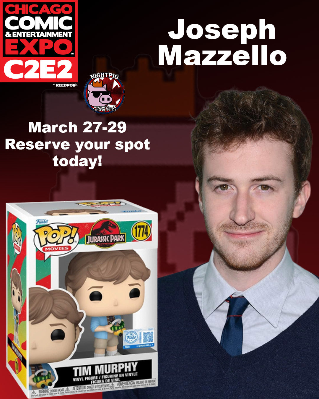 Joseph Mazzello auto