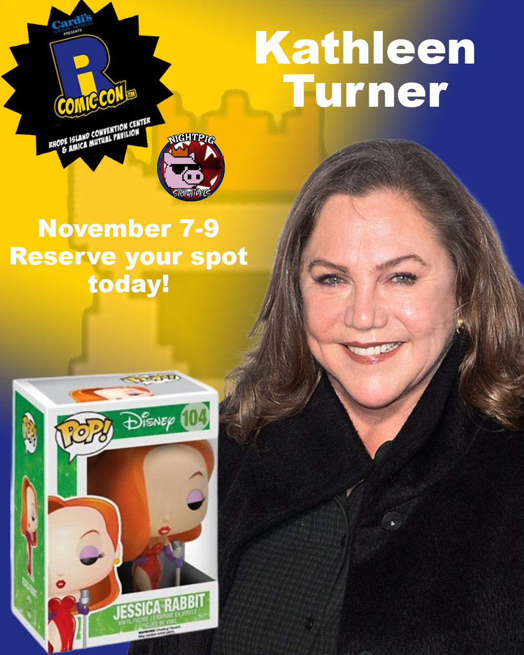 Kathleen Turner auto