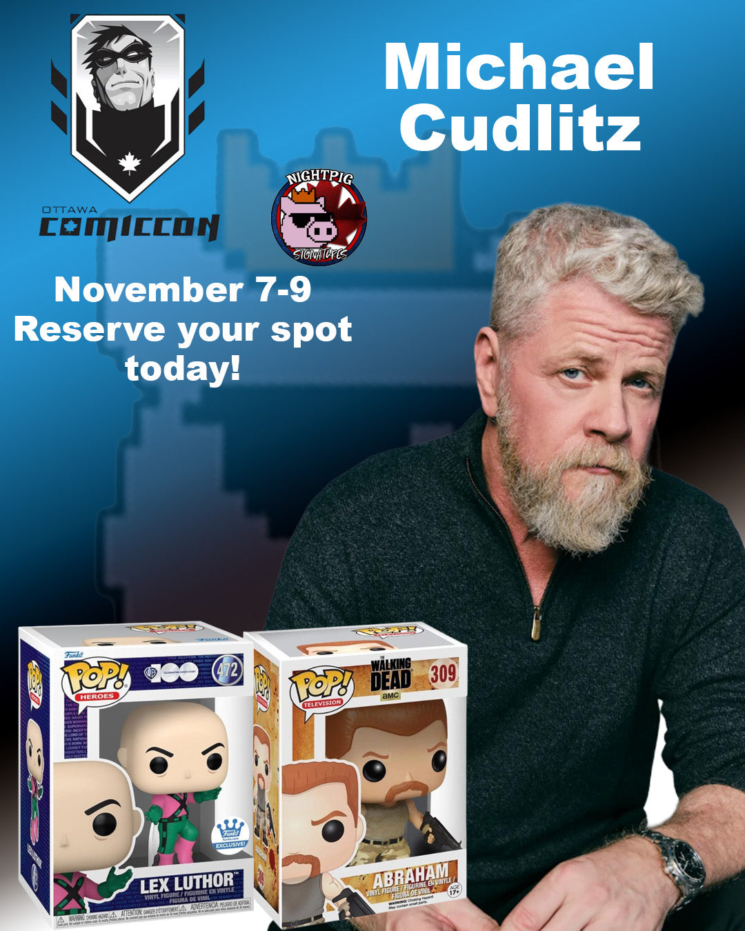 Michael Cudlitz auto