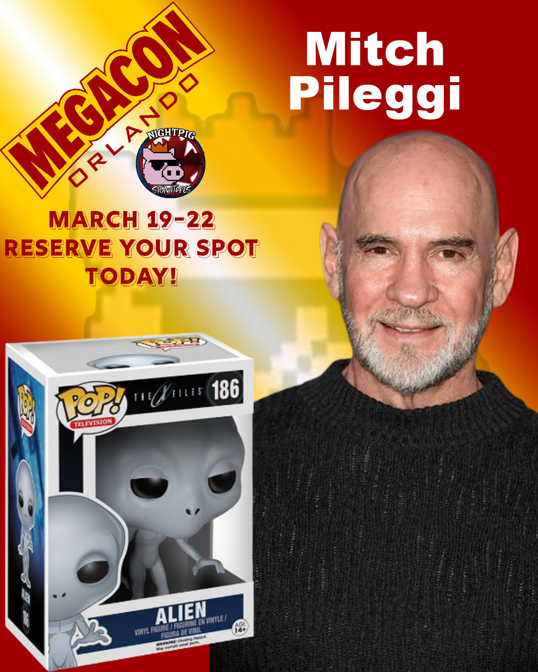 Mitch Pileggi auto