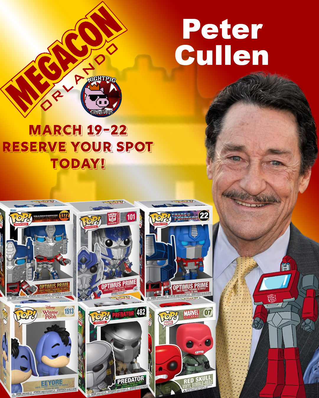Peter Cullen auto