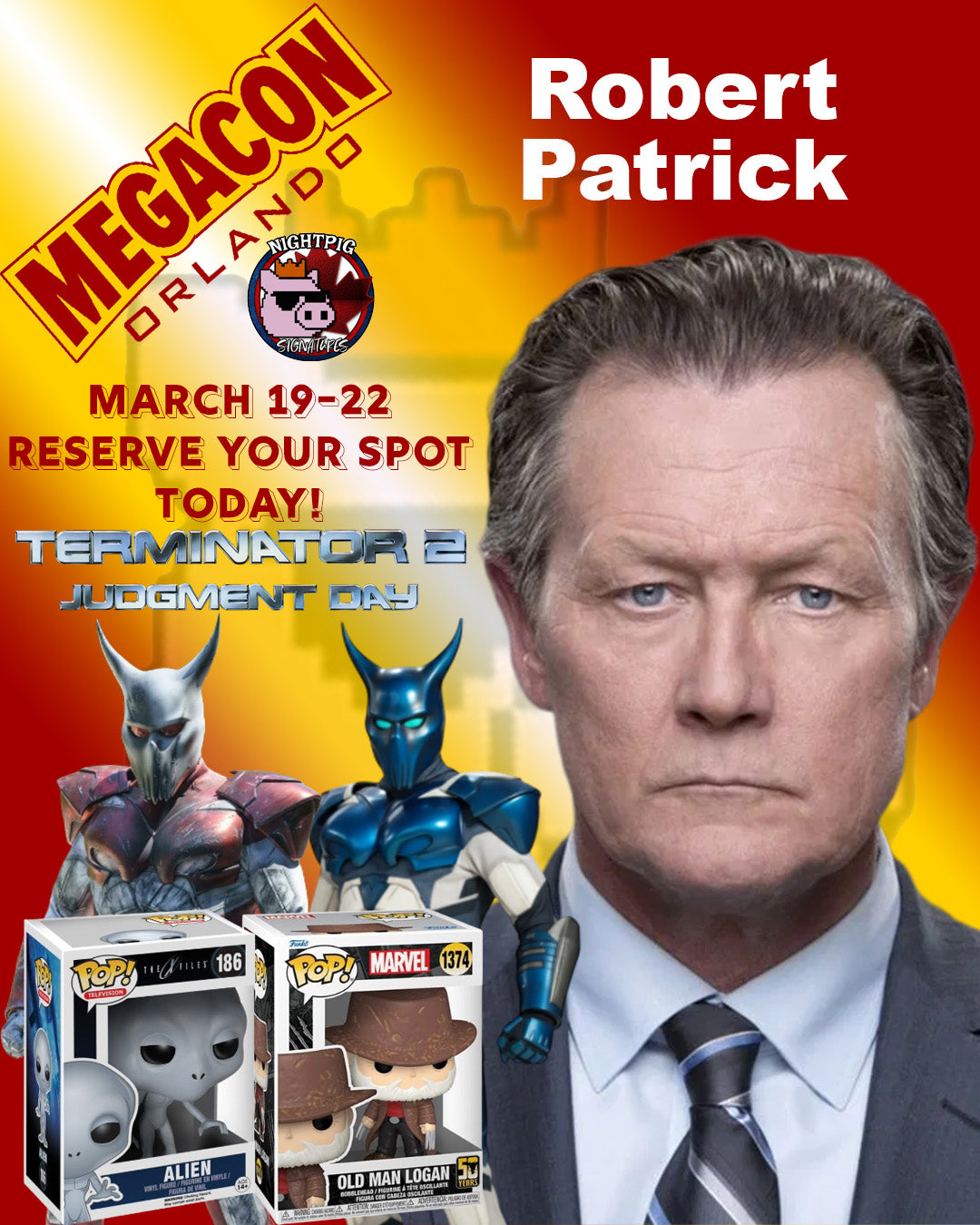 Robert Patrick auto