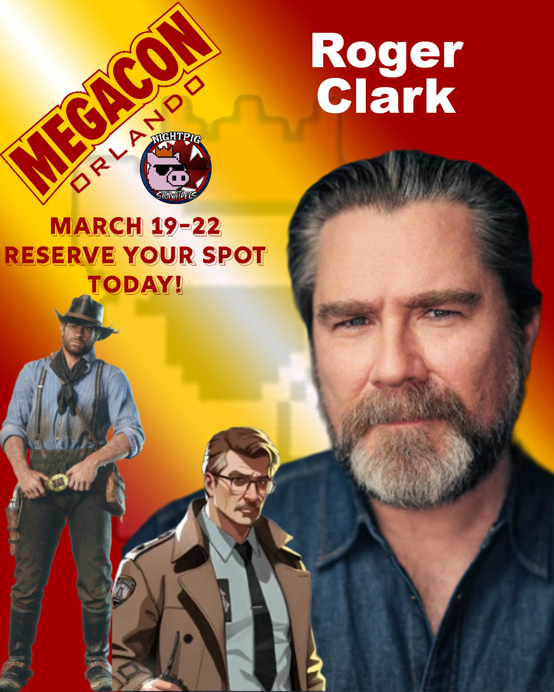 Roger Clark auto