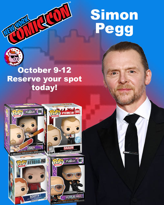 Simon Pegg auto