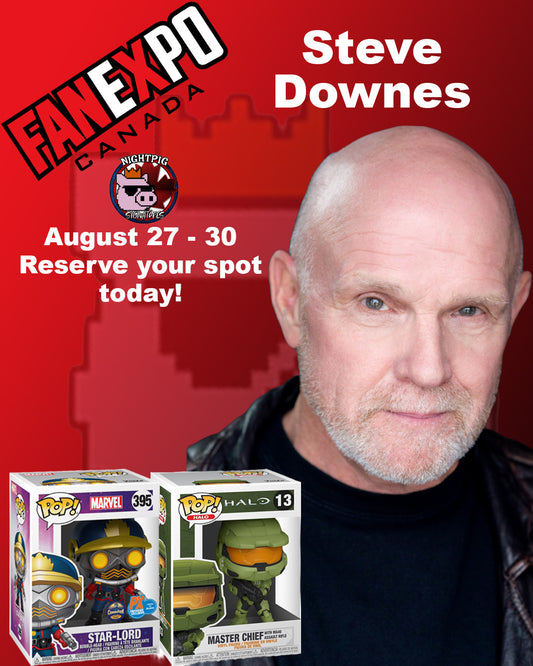 Steve Downes auto
