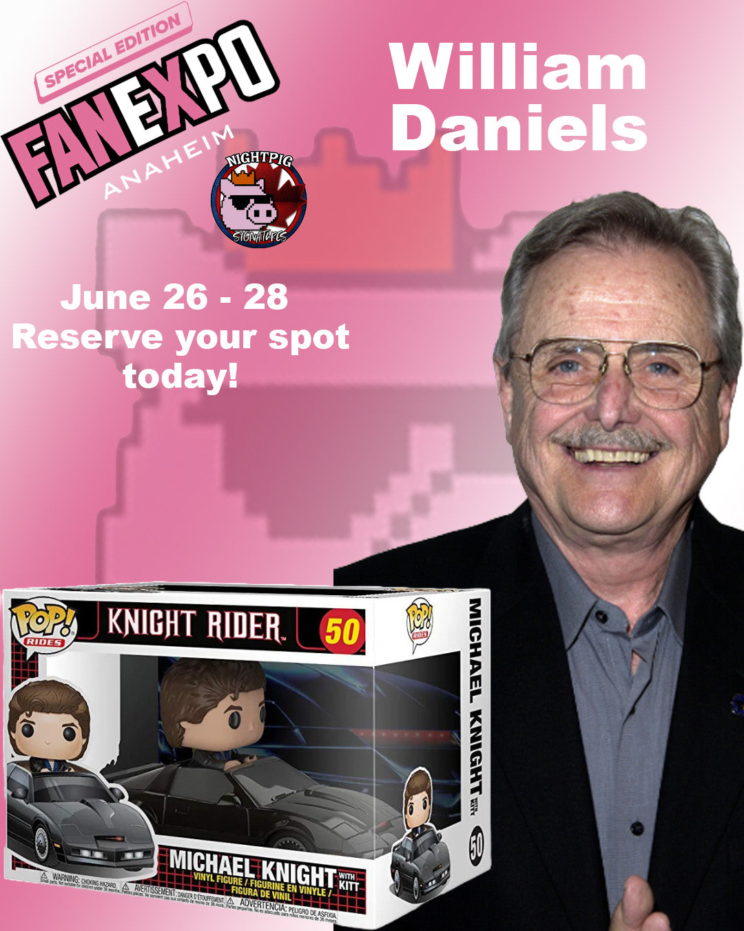 William Daniels auto