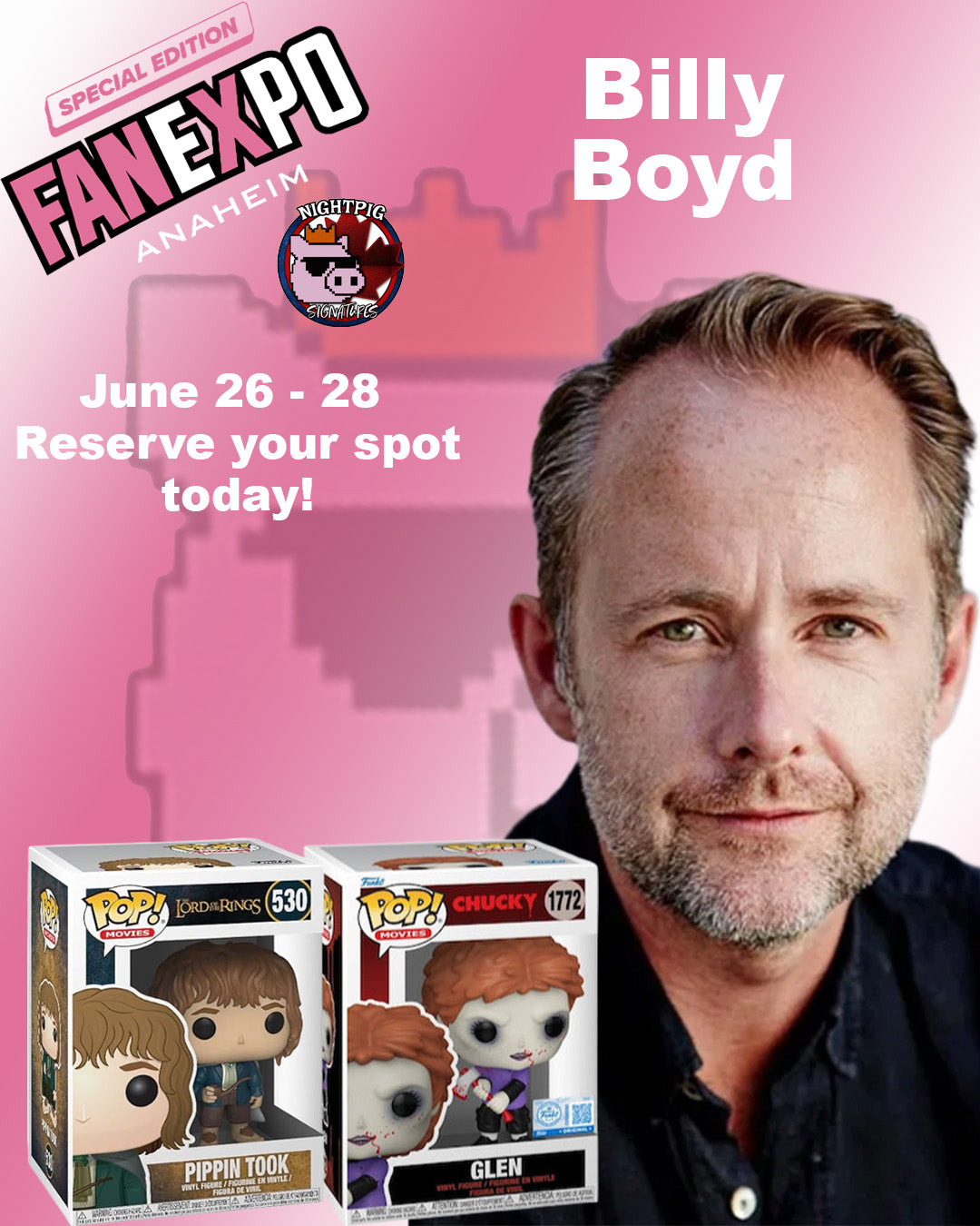 Billy Boyd auto