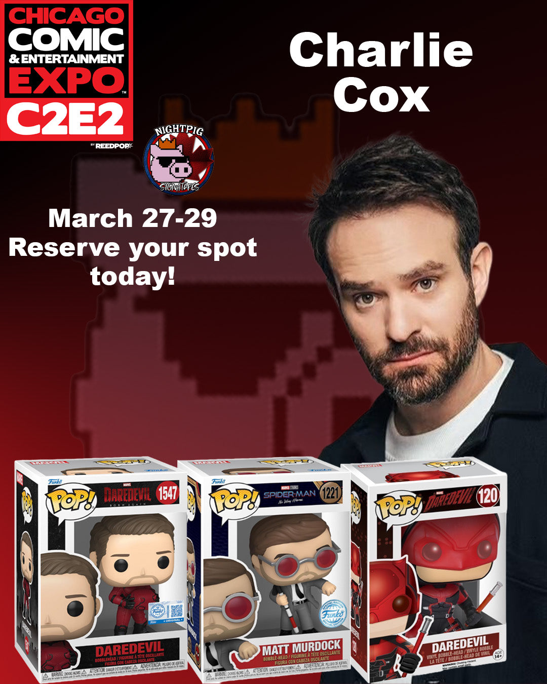 Charlie Cox auto