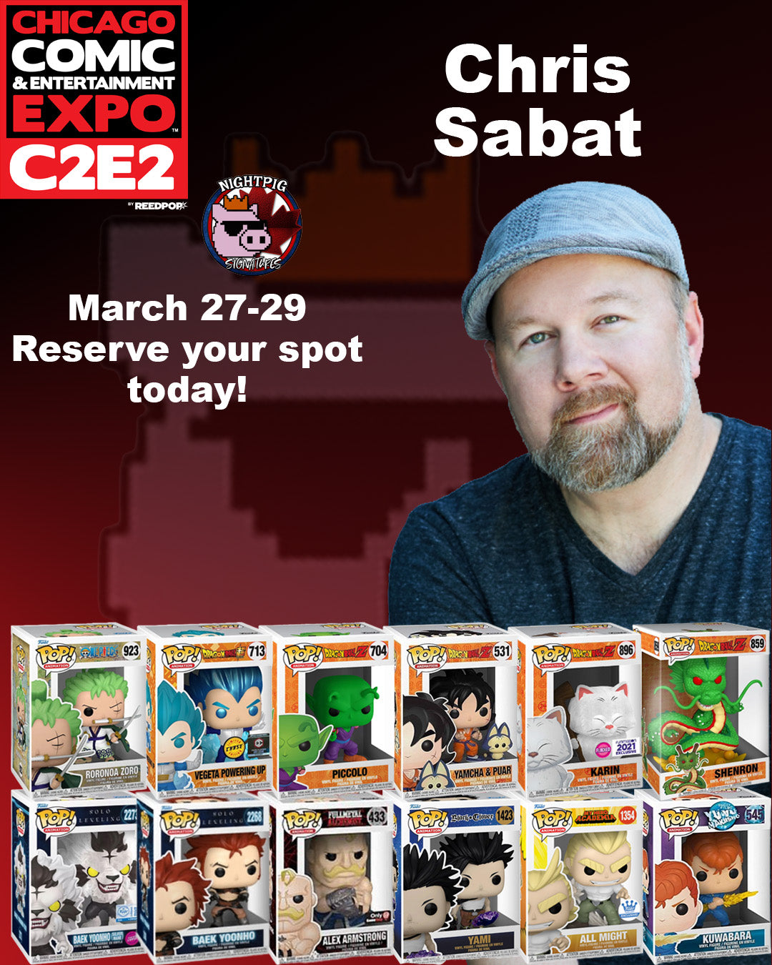 Chris Sabat auto