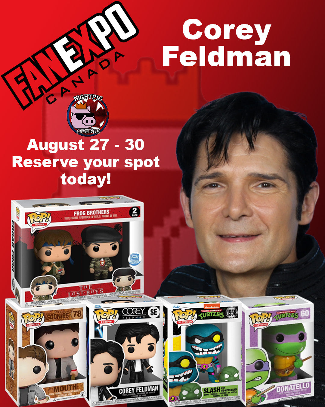 Corey Feldman auto