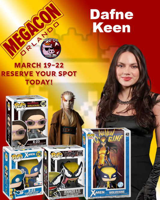 Dafne Keen auto