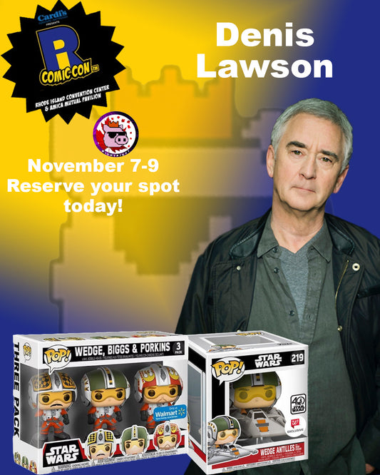 Denis Lawson auto (price tbd)