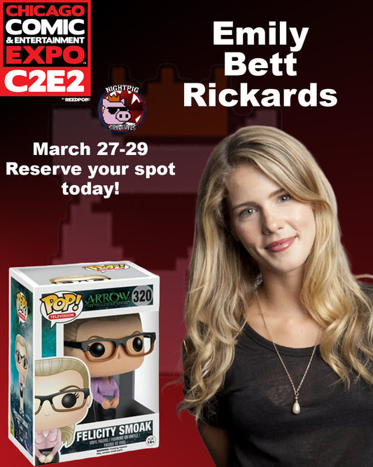 Emily Bett Rickards auto