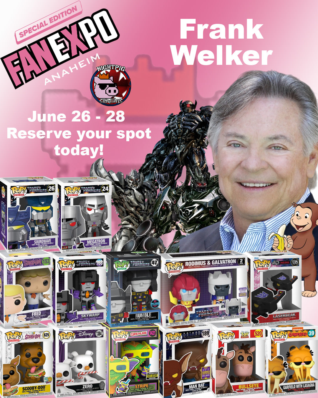 Frank Welker auto