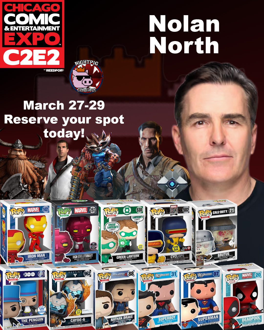 Nolan North auto