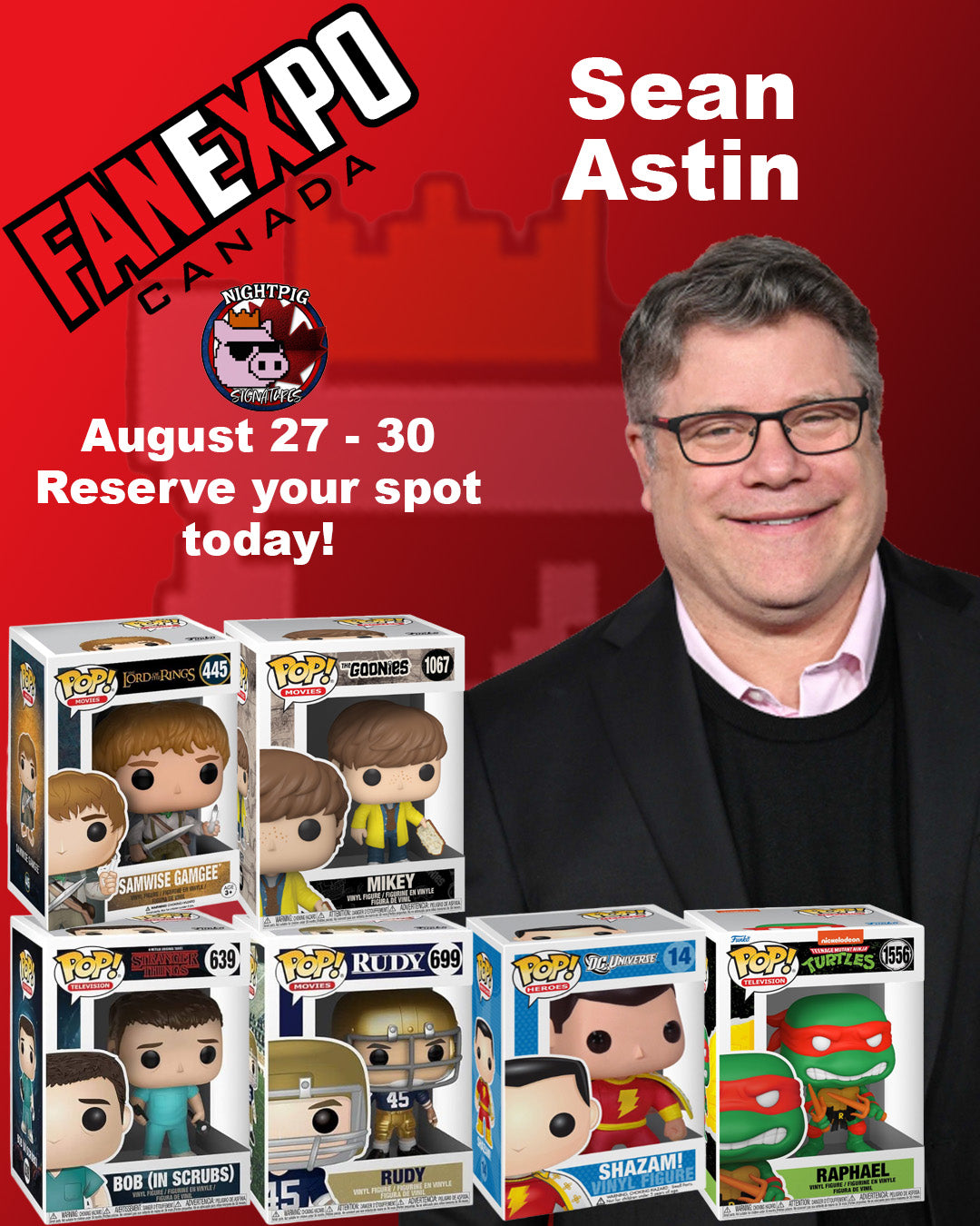 Sean Astin auto