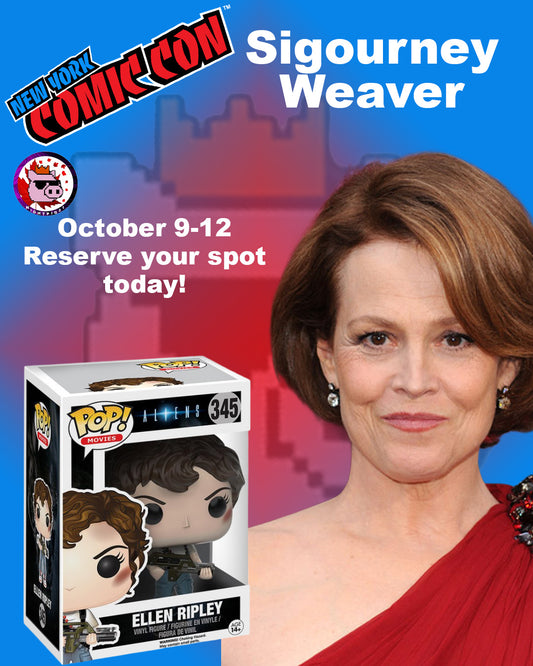 Sigourney Weaver auto