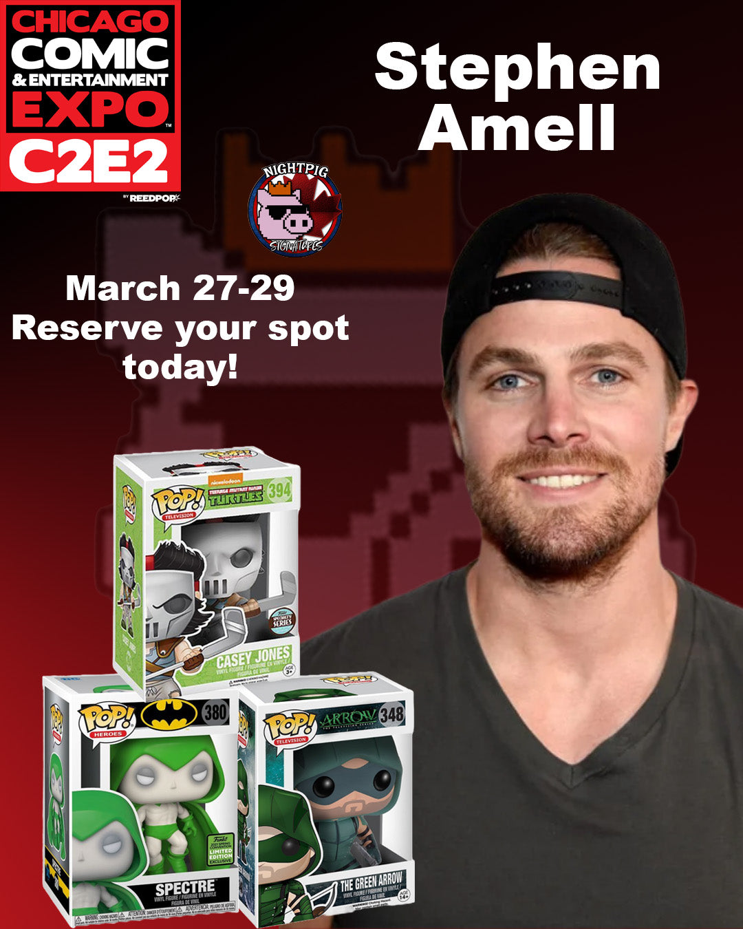 Stephen Amell auto