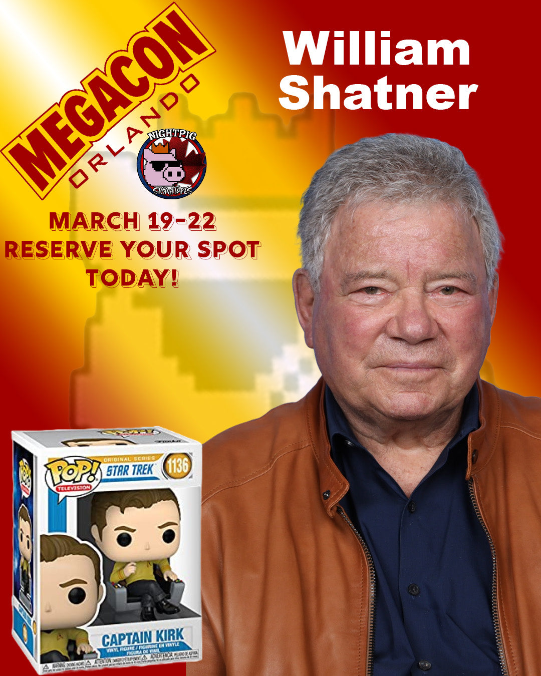 William Shatner auto
